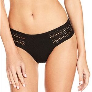 Robin Piccone Perla Crochet Hipster Bikini Bottom